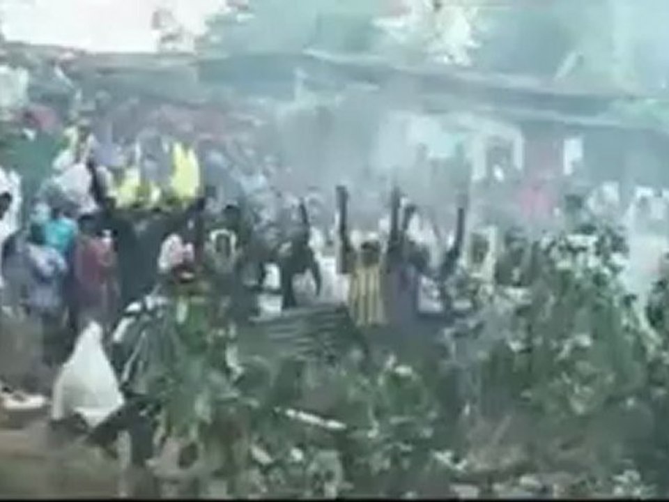 Kenya opposition protests - 17 Jan 08