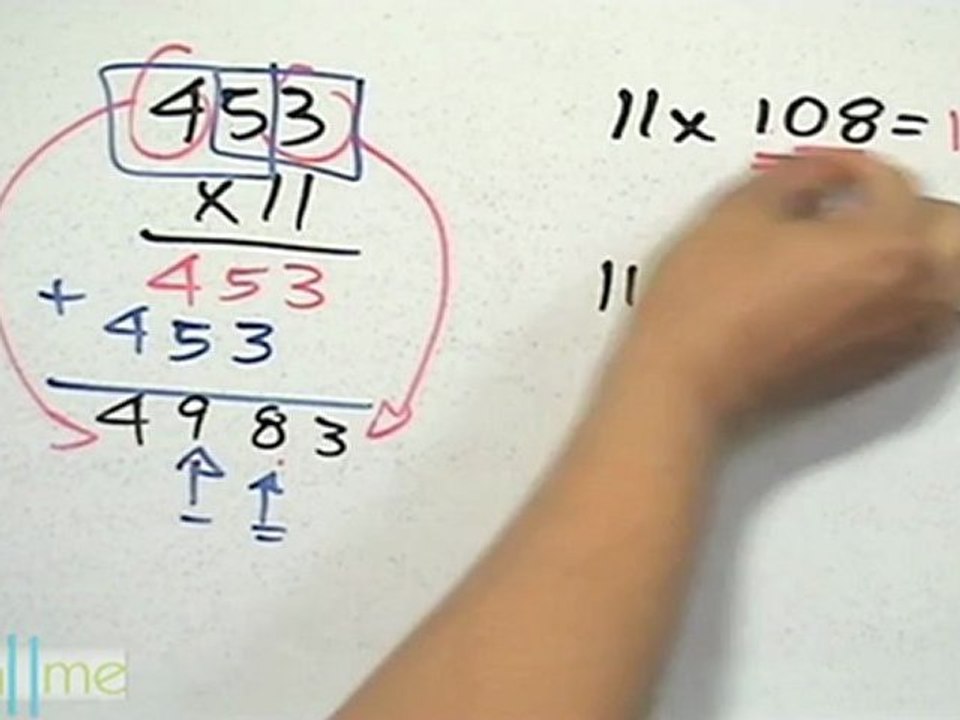 Truco para multiplicar a un número por el 11 - HD