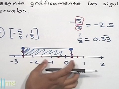 Representar gráficamente intervalos - HD