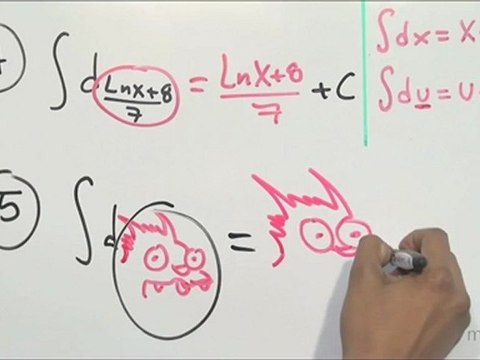 Integral de un diferencial (regla de integración) - HD