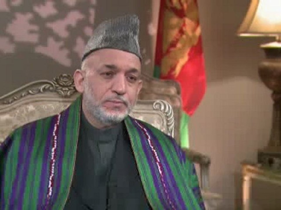 Talk to Jazeera - Hamid Karzai - 18 Feb 08 - Pt 2