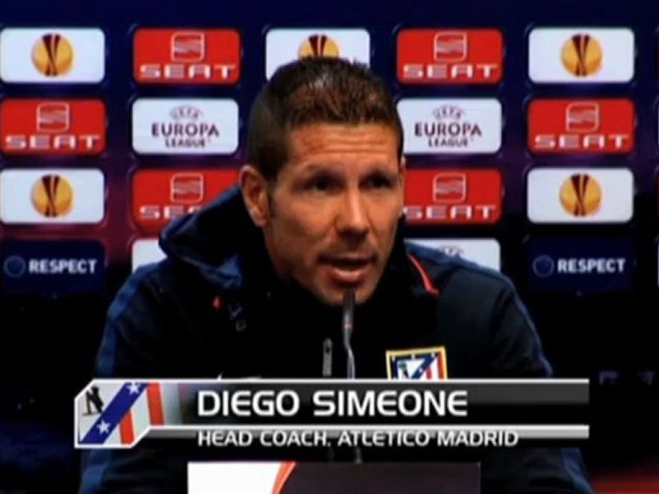 Atletico-Coach erwartet schnelle lange Pässe