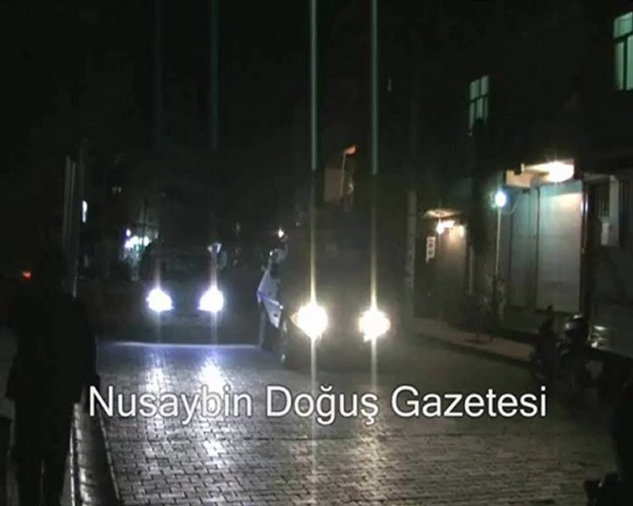 Nusaybin de 3 Yere Ses Bombası ve Molotoflu Saldırı Yapıldı