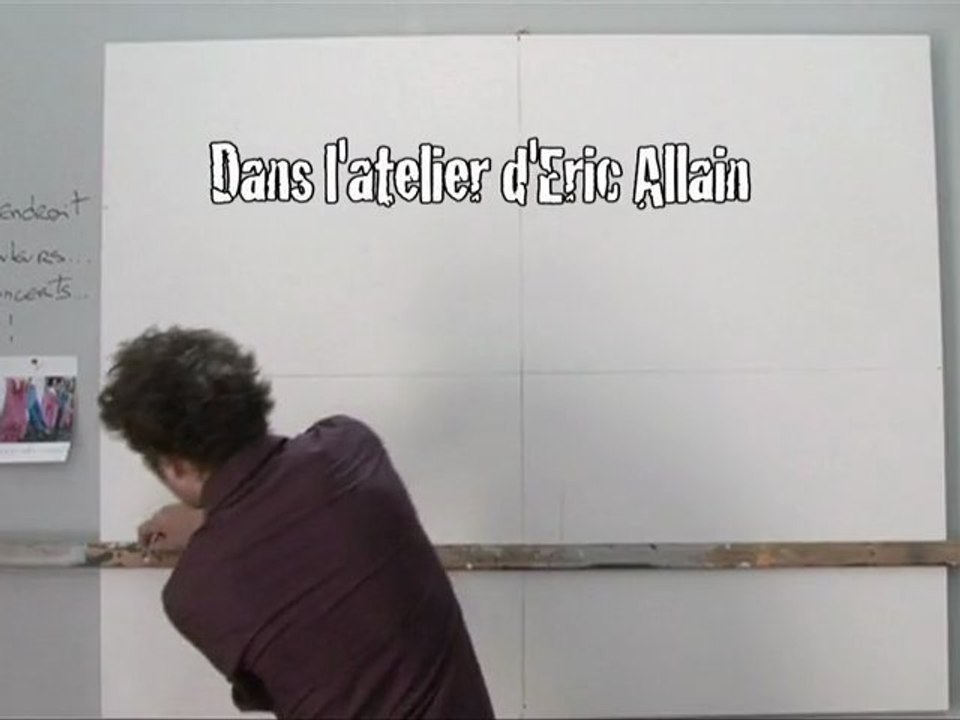 Dans l'atelier d'Eric Allain