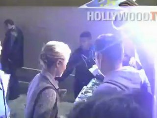 Dianna Agron spotted at Jimmy Kimmel Live