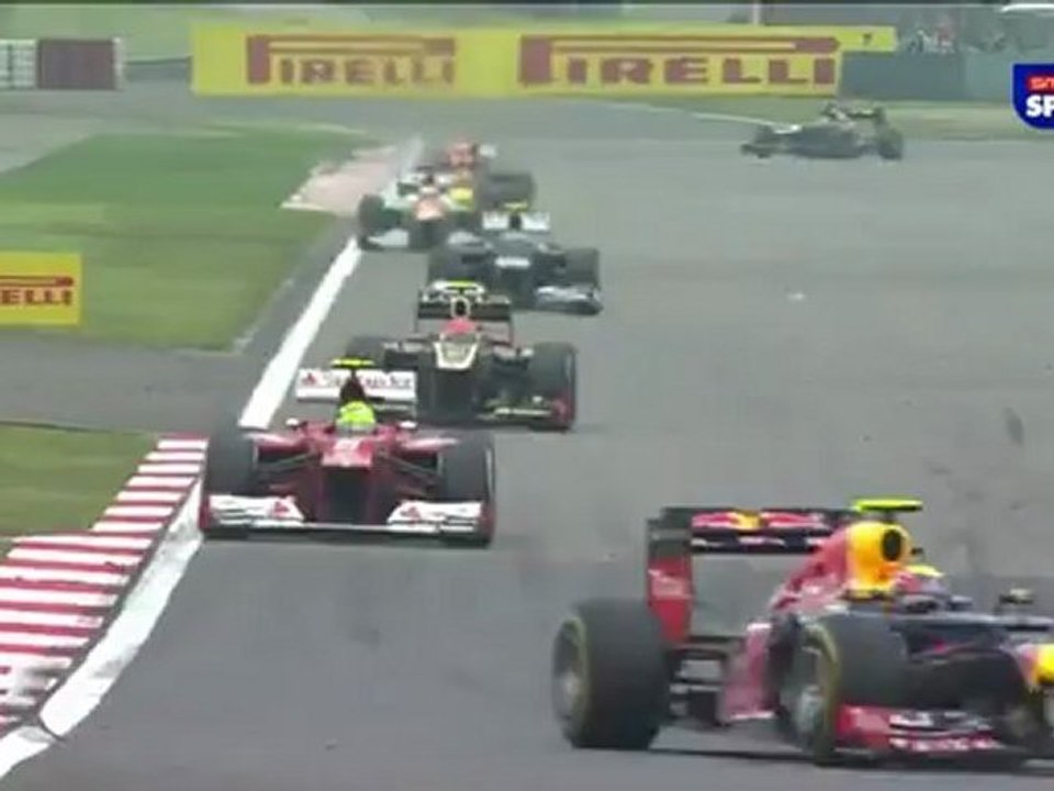 Çin Grand Prix 2012 start - formulabir.net