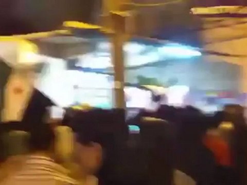 فري برس دمشق مظاهرة حاشدة في شارع الاصمعي دمشق جوبر 15 4 2012 ج2 Damascus