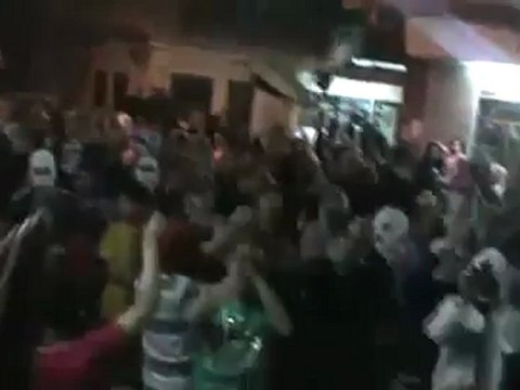 فري برس دمشق الحجر الأسود مظاهرة مسائية 15 4 2012 ج3 Damascus