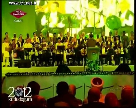 3 Özel kardeşlik korosu Salavat Kutlu Doğum-2 2012 TRT