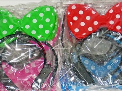 Serres tete lumineux cornes lumineuses