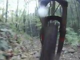 Daniel Ridge MTB Trail in Pisgah North Carolina DH