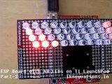 4 x10 LED Display using EXP board for TI LaunchPad-Part3