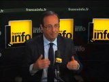 François Hollande invité de France info