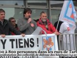 Tarbes Manifestation pour l'hopital public (14 avril 2012)