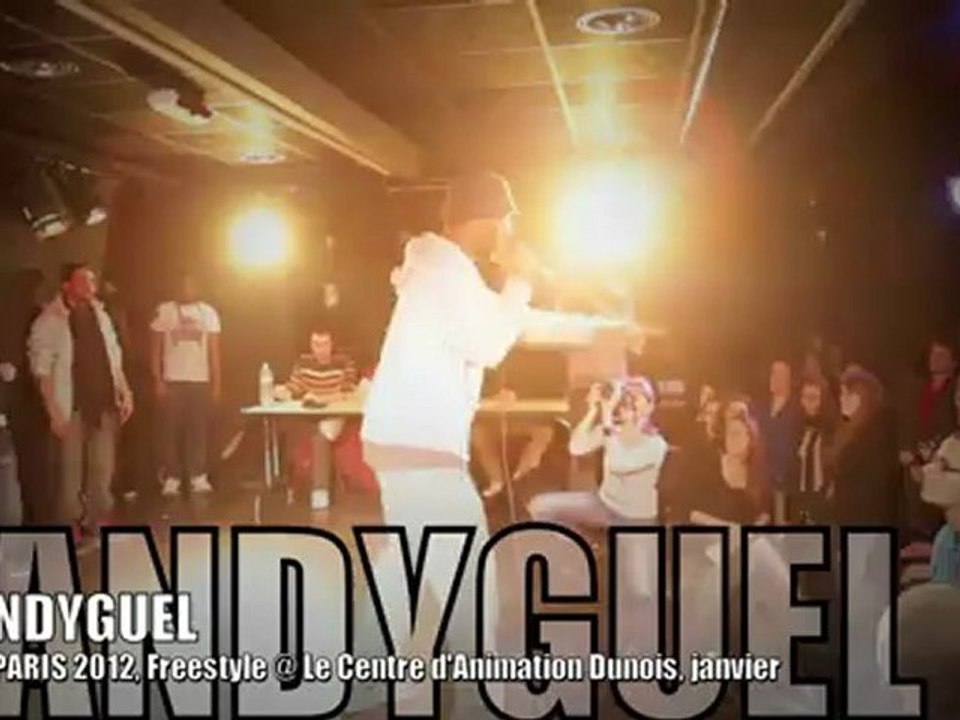 DANDYGUEL, Freestyle @ EOW Paris jan. 2012