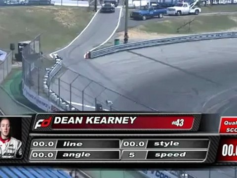 DEAN KEARNEY at Formula Drift Round 4, Wall Stadium NJ, Top 32 (1st run)