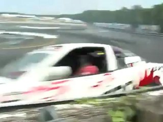 JEFF JONES at Formula Drift Round 4, Wall Stadium NJ, Top 32 (1st run)
