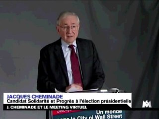 Les coulisses du meeting participatif sur internet de Jacques Cheminade