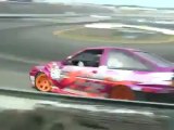 JOHN RUSSAKOFF at Formula Drift Round 4, Wall Stadium NJ, Top 32 (2nd run) part 1