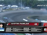 JUSTIN PAWLAK at Formula Drift Round 4, Wall Stadium NJ, Top 32 (2nd run)