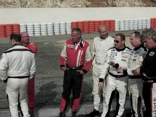 préparation des pilotes à Lédenon