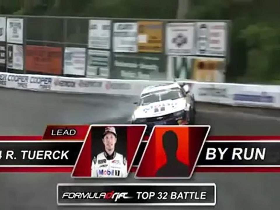 Ryan Tuerck gets a bye Run @ Top 32 battle for Top 16 Formula Drift Wall NJ
