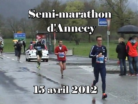 2012-MATHIEU AU SEMI-MARATHON -ANNECY