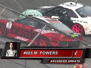 TOSHIKI YOSHIOKA vs MATT POWERS @ Top 16 Formula Drift Wall NJ