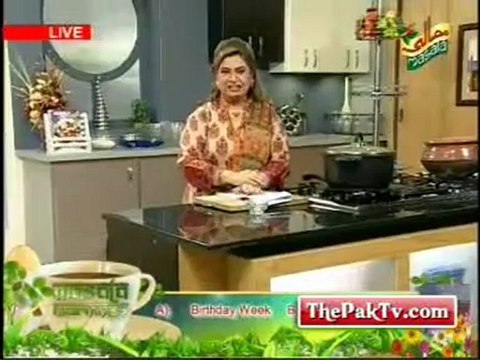 Masala Mornings with Shireen Anwar - 16th April 2012 - Part 1