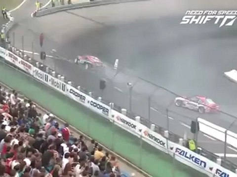 DAIJIRO YOSHIHARA vs CHRIS FORSBERG @ GREAT 8 Formula Drift Wall NJ (part 2)