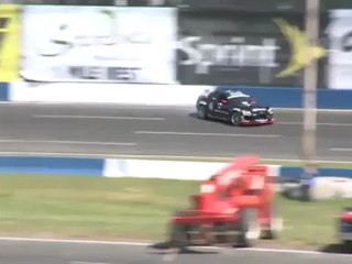 JOON MAENG during session 1 of qualifying for Formula Drift Round 5