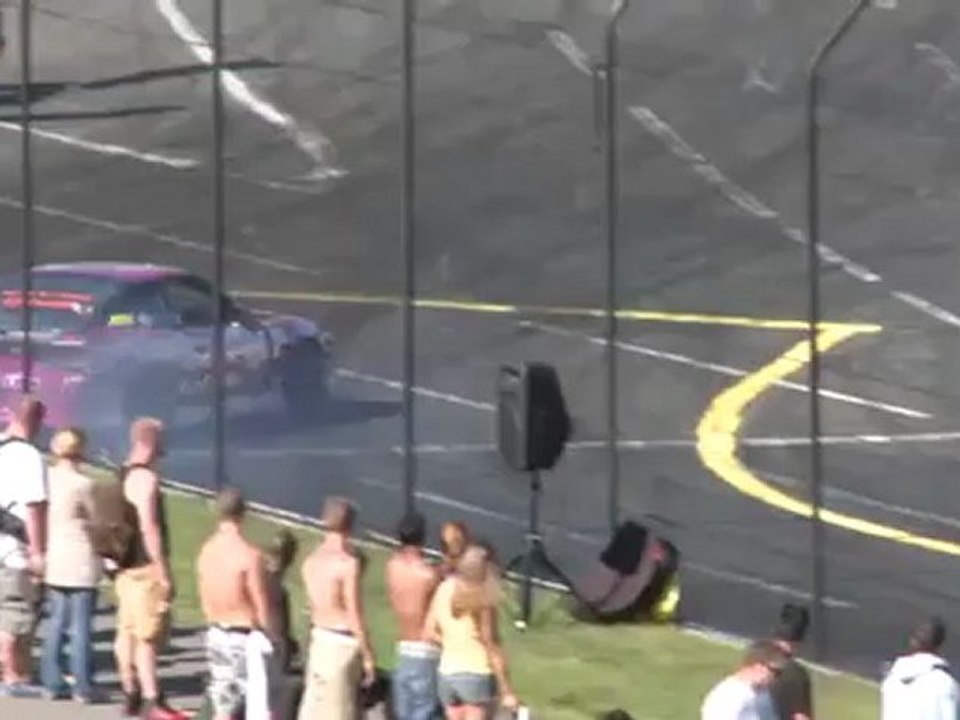 CYRUS MARTINEZ during session 2 of qualifying for Formula Drift Round 5