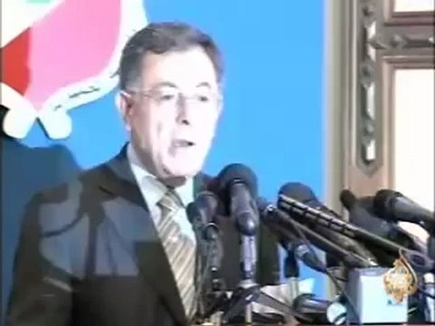 الإعلان عن تشكيل حكومة الوحدة الوطنية في لبنان