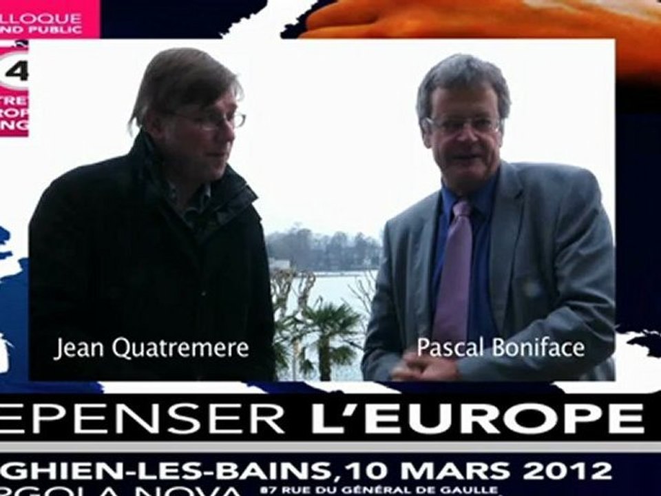 ENTRETIENS EUROPEENS ENGHIEN 2012