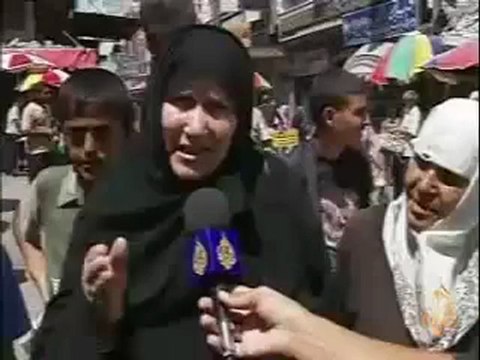 تردي الوضع الانساني في قطاع غزة