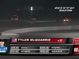 TYLER MCQUARRIE   During Qualifying for Top 32 @Formula Drift Las Vegas 2011 (second run)