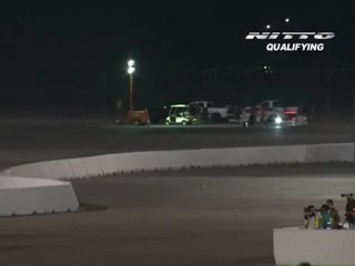 KYLE POLLARD During Qualifying for Top 32 @ Formula Drift Las Vegas 2011 (first run)