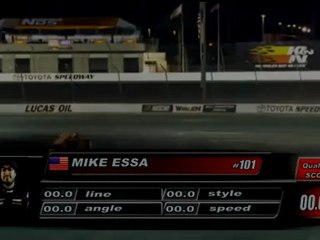 MICHAEL ESSA @ Formula Drift Round 7 During 2nd Run of Qualifying for Top 32