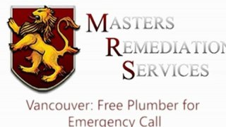 Free Plumbing Vancouver: Emergency Plumber