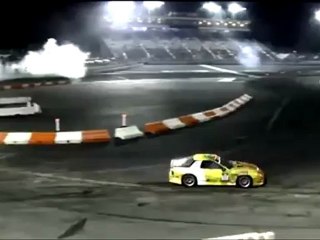 MIKE FEIOCK @ Formula Drift Round 7 During 2nd Run of Qualifying for Top 32