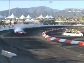 TAKA AONO @ Formula Drift Round 7 During 1st Run of Qualifying for Top 32