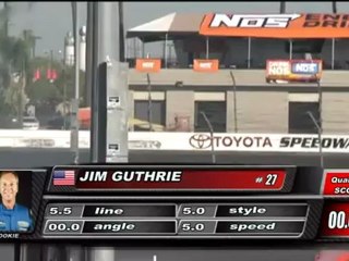 JIM GUTHRIE  @ Formula Drift Round 7 During 1st Run of Qualifying for Top 32