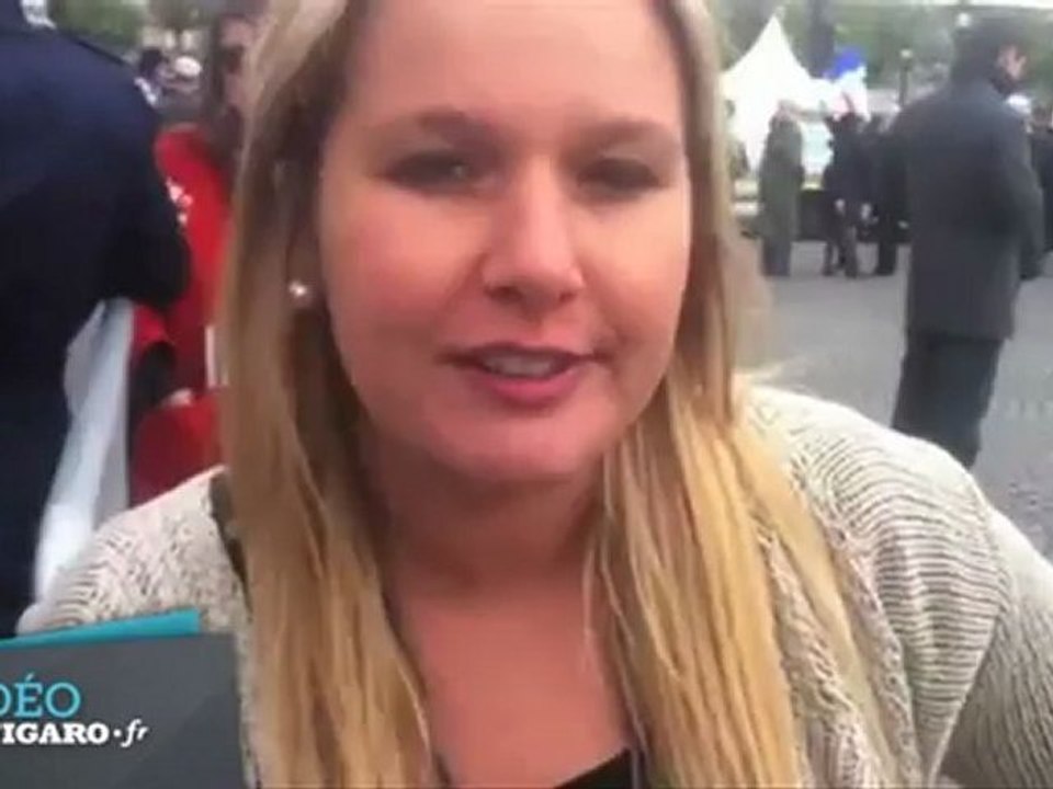 Elsa militante UMP d'Alsace au meeting de la Concorde.mp4