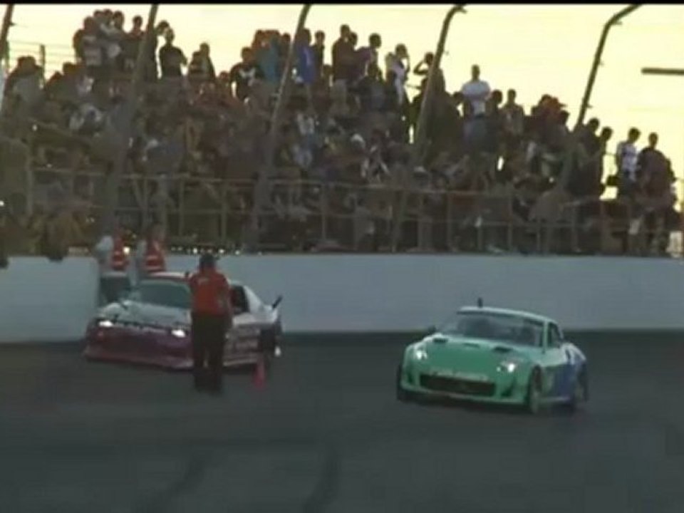 TYLER MCQUARRIE vs CYRUS MARTINEZ @ Formula Drift Round 7 During Top 32