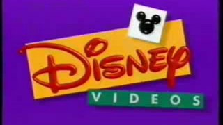 Cinéma - Disney Videos (1995, UK)