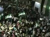 فري برس ادلب معرة النعمان مظاهرة ليلية حاشدة 15 4 2012 Idlib