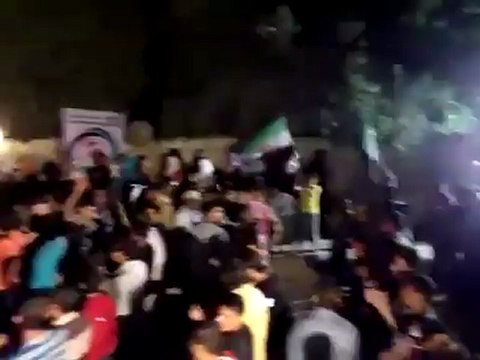 فري برس درعا مسائية درعا المحطة طريق السد 15 4 2012 ج2 Daraa