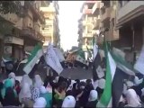 فري برس حمص الملعب البلدي حاشدة ورائعة 15 4 2012 ج3 Homs
