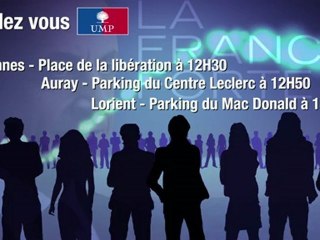 J-6 Nicolas Sarkozy à Morlaix le 17 Avril 2012