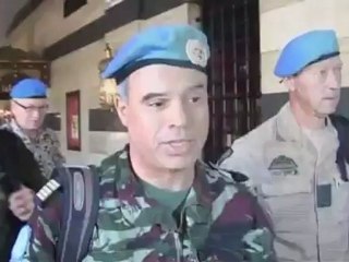 UN monitors begin Syria mission